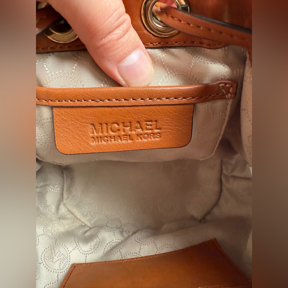 Michael Kors Small Drawstring Bucket Bag - Picture 9 of 12